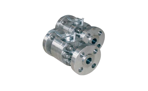 Offset ball valve